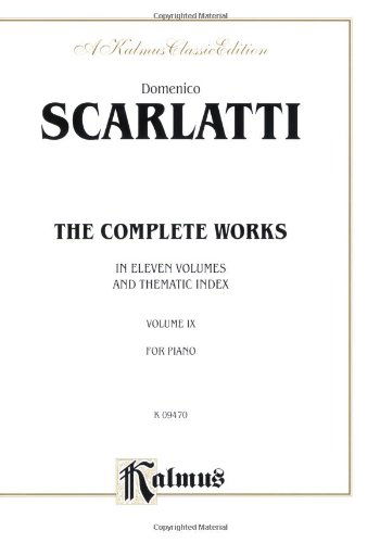 Cover for Domenico · The Complete Works (Paperback Book) [Kalmus edition] (1985)