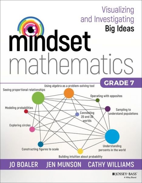 Cover for Jo Boaler · Mindset Mathematics: Visualizing and Investigating Big Ideas, Grade 7 - Mindset Mathematics (Pocketbok) (2019)