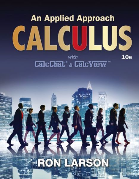 Cover for Ron Larson · Calculus: an Applied Approach (Hardcover Book) [10 Rev edition] (2016)