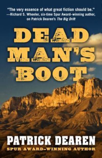 Cover for Patrick Dearen · Dead Man's Boot (Book) (2018)