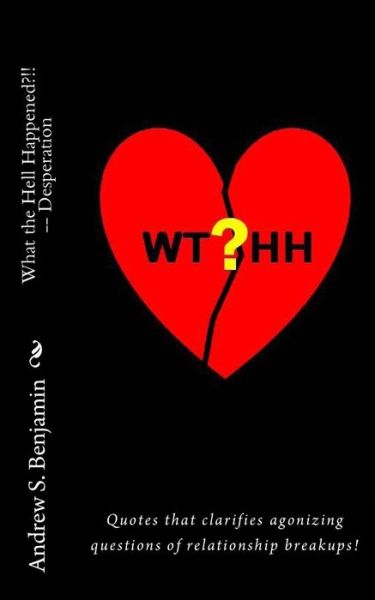 Cover for Andrew S Benjamin · What the Hell Happened?!! -- Desperation: Desperation (Paperback Book) (2012)