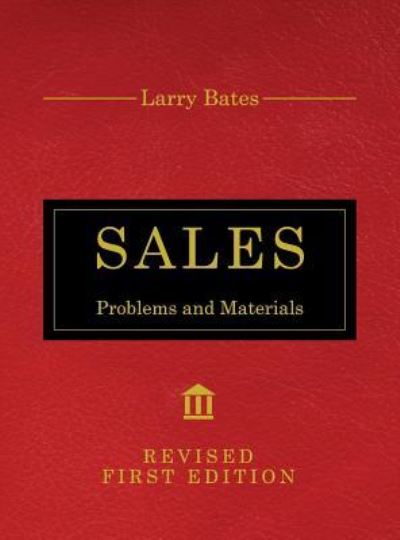 Cover for Larry Bates · Sales (Hardcover Book) (2019)