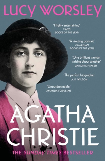 Cover for Lucy Worsley · Agatha Christie: The Sunday Times Bestseller (Paperback Bog) (2023)