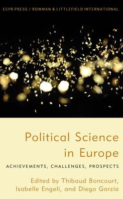 Cover for Thibaud Boncourt · Political Science in Europe: Achievements, Challenges, Prospects (Paperback Book) (2021)