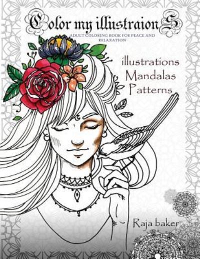 Cover for Raja Baker · Color My Illustrations (Paperback Book) (2016)