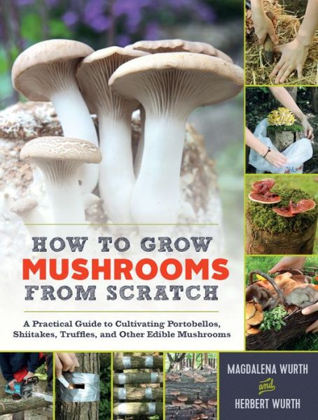 Cover for Magdalena Wurth · How to Grow Mushrooms from Scratch (Hardcover Book) (2018)