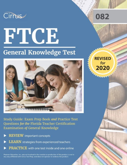 Cover for Cirrus Teacher Certification Prep Team · FTCE General Knowledge Test Study Guide (Taschenbuch) (2020)