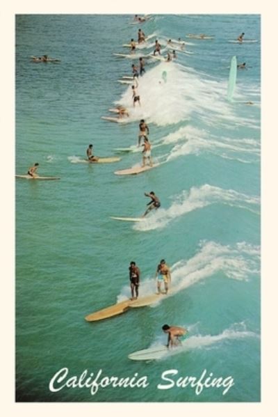 Cover for Found Image Press · The Vintage Journal Lots of Guys Surfing, California (Paperback Book) (2022)