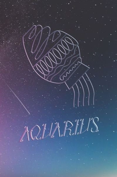 Cover for Zodiac Fanatic · Aquarius Sternzeichen Wassermann - Tagesplaner für 52 Wochen (Taschenbuch) (2019)