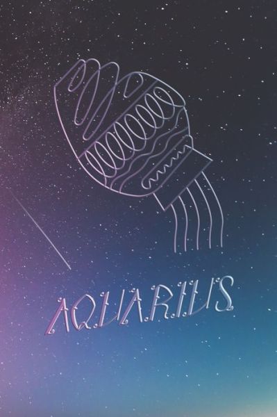 Cover for Zodiac Fanatic · Aquarius Sternzeichen Wassermann - Tagesplaner für 52 Wochen (Taschenbuch) (2019)