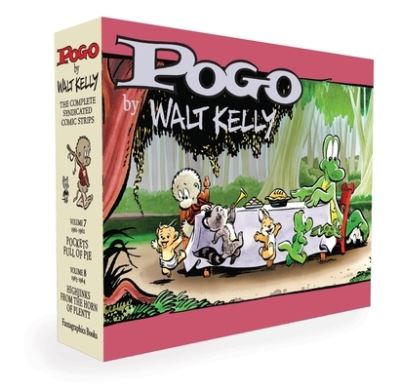 Pogo The Complete Syndicated Comic Strips Box Set: Vols. 7 & 8: Pockets Full of Pie & Hijinks from the Horn of Plenty - Walt Kelly - Bücher - Fantagraphics - 9781683964919 - 13. Dezember 2022