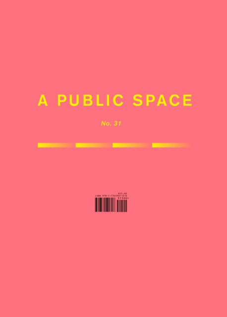 Cover for Brigid Hughes · A Public Space No. 32 (Paperback Book) (2024)