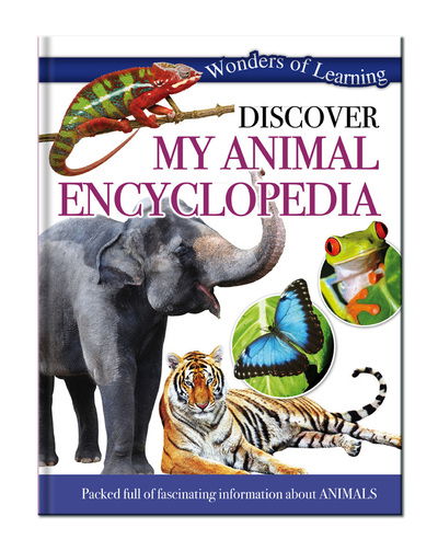 Cover for North Parade Publishing · Discover My Animal Encyclopedia - Wonders of Learning Padded Foil Book (Hardcover Book) [UK edition] (2014)