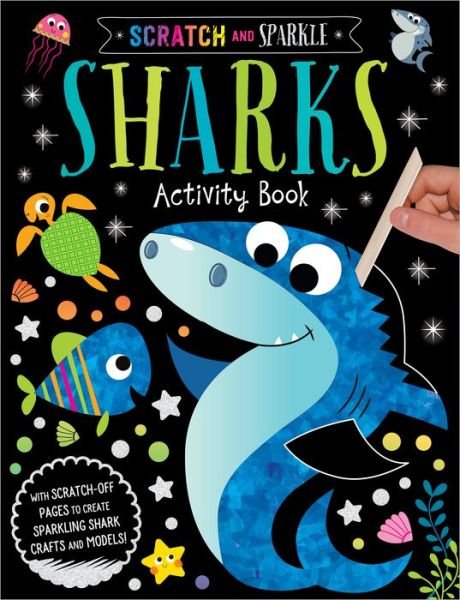 Cover for Ltd. Make Believe Ideas · Sharks Activity Book (Paperback Book) (2020)