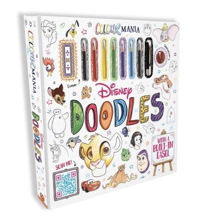 Cover for Walt Disney · Disney Doodles - Learn how to draw Disney and Pixar characters (Paperback Bog) (2024)