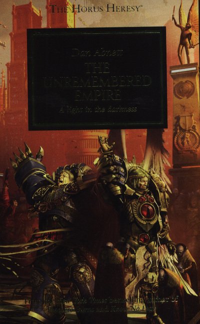 Cover for Dan Abnett · The Unremembered Empire - The Horus Heresy (Paperback Bog) (2014)