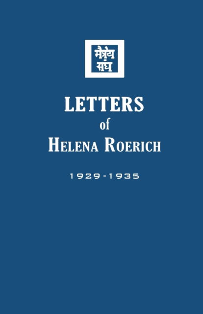 Cover for Helena Roerich · Letters of Helena Roerich I (Pocketbok) (2017)