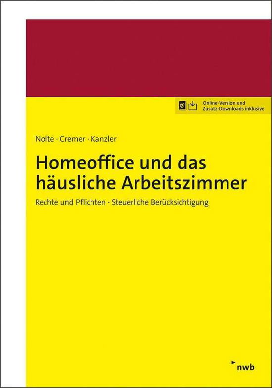 Cover for Nolte · Homeoffice und das häusliche Arbe (N/A)