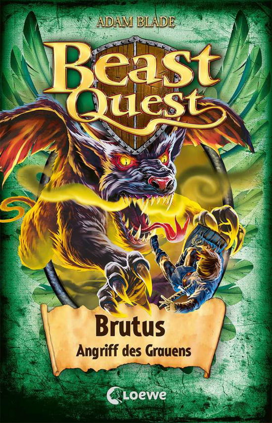 Beast Quest  - Brutus, Angriff des Grauens - Adam Blade - Bøger - Loewe Verlag GmbH - 9783743208919 - 12. januar 2022