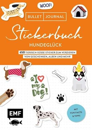 Cover for Edition Michael Fischer · Bullet Journal Stickerbuch - Hundeglück (Pocketbok) (2022)