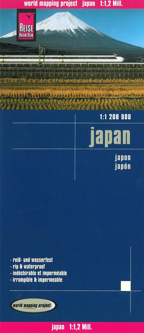 Cover for Reise Know-How · World Mapping Project: Japan (Gebundenes Buch) (2017)