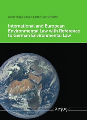 Cover for Lothar Knopp · International and European Environmental Law with Reference to German Environmental Law (Paperback Book) (2019)