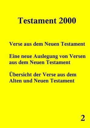 Cover for Norman · Testament 2000 Band 2 (Bog)