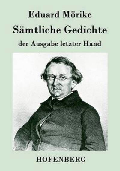 Cover for Eduard Morike · Samtliche Gedichte Der Ausgabe Letzter Hand (Pocketbok) (2019)