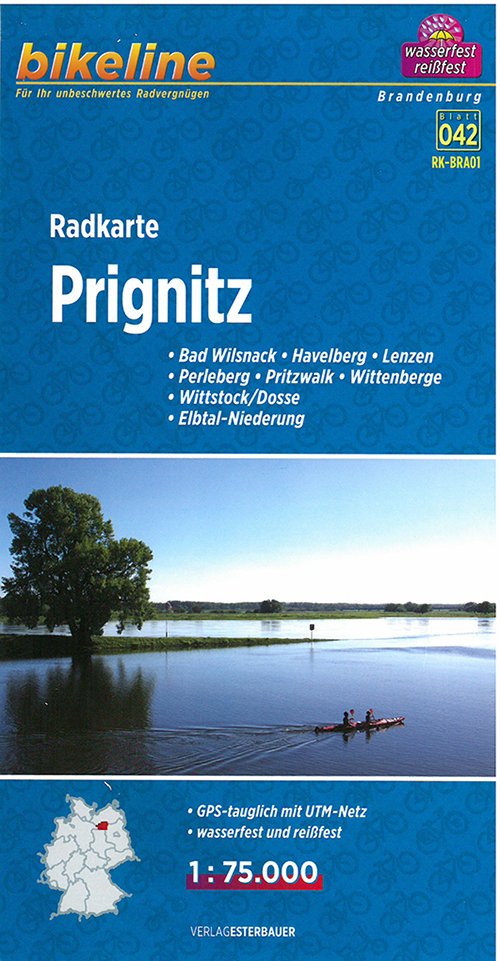 Cover for Esterbauer · Prignitz Radkarte: Bad Wilsnack, Havelberg, Lenzen, Perleberg, Pritzwalk, Wittenberge, Wittstock / Dosse, Elbtal-Niederung (Bok) (2014)