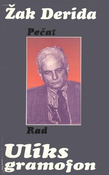 Cover for Zak Derida · Uliks Gramofon (Paperback Book) (2015)
