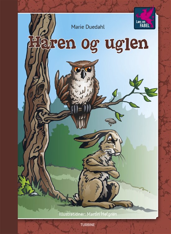 Cover for Marie Duedahl · Læs en FABEL: Haren og uglen (Hardcover Book) [1st edition] (2019)