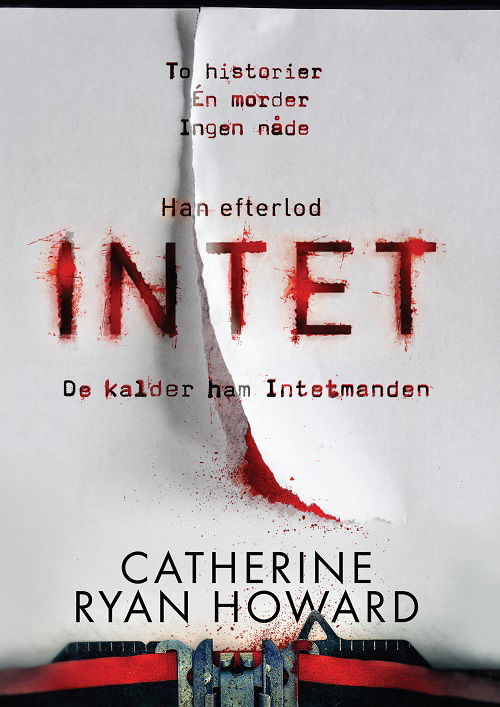 Cover for Catherine Ryan Howard · Intet (Bound Book) [1th edição] (2021)