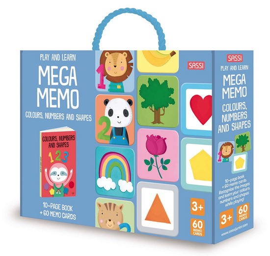 Mega-memo. Colours, Numbers and Shapes -  - Andet - Sassi - 9788830307919 - 18. november 2021