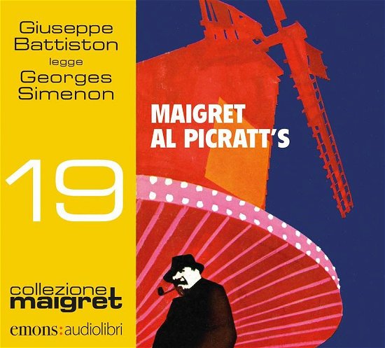 Cover for Georges Simenon · Maigret Al Picratt's Letto Da Giuseppe Battiston. Audiolibro. CD Audio Formato MP3 (Book)
