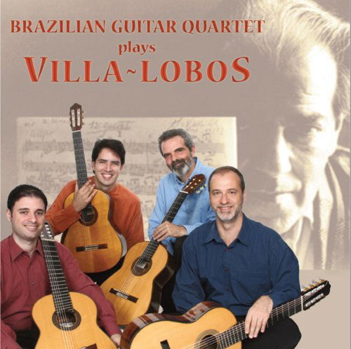 Cover for Brazilian Guitar Quartet · Heitor Villa-Lobos (CD) (2012)