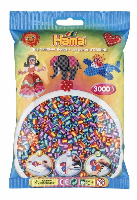 Cover for Hama · Hama Strijkkralenmix - Gestreept (201-92) 3000st. (Toys) (2017)