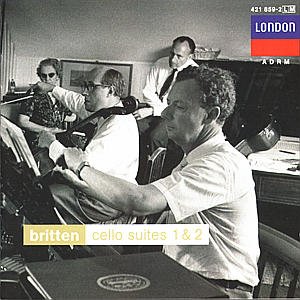 Cover for Rostropovich Mstislav · Britten: Cello Suites N. 1 &amp; 2 (CD) (2001)