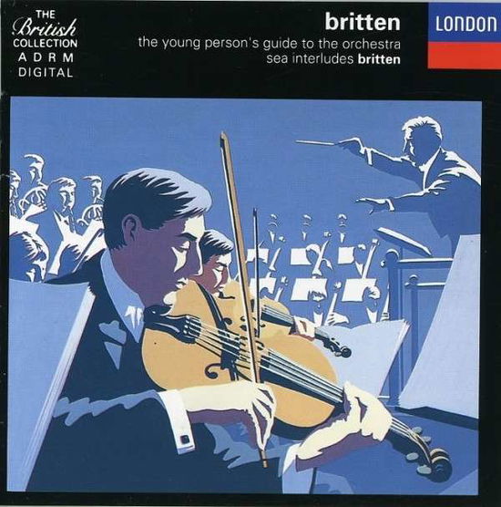 Young Person's Guide to the Orch / Peter Grimes - Britten / Bonynge / Orch of the Royal Opera House - Musikk - DECCA - 0028942565920 - 12. april 1990