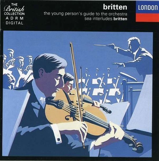 Young Person's Guide to the Orch / Peter Grimes - Britten / Bonynge / Orch of the Royal Opera House - Musiikki - DECCA - 0028942565920 - torstai 12. huhtikuuta 1990