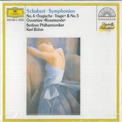 Cover for Franz Schubert  · Symphony No.4 D 417 Tragica (1816) In Do (CD)