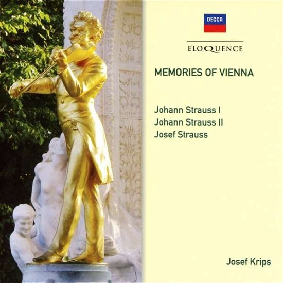 Memories Of Vienna - Josef Krips - Musiikki - ELOQUENCE - 0028948406920 - perjantai 18. lokakuuta 2019