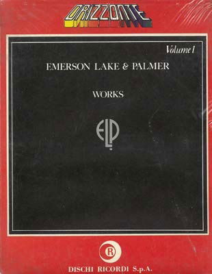 Cover for Emerson Lake &amp; Palmer  · Works Vol.1 (2 Audiocassette) (Cassette)