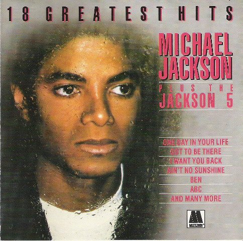 Cover for Michael Jackson · 18 Greatest Hits (&amp; Jackson 5) (CD)