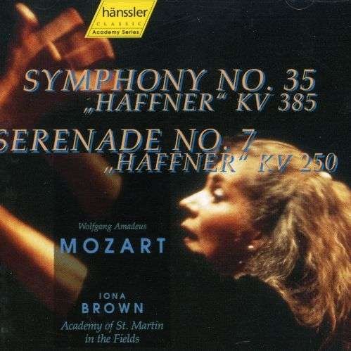 Cover for Mozart / Brown / Academy St Martin In-the-fields · Symphony 33 / Serenade 9 (CD) (1998)