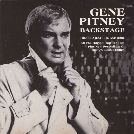 Gene Pitney - Backstage: The Greatest Hits More - Gene Pitney - Musikk -  - 0042284711920 - 