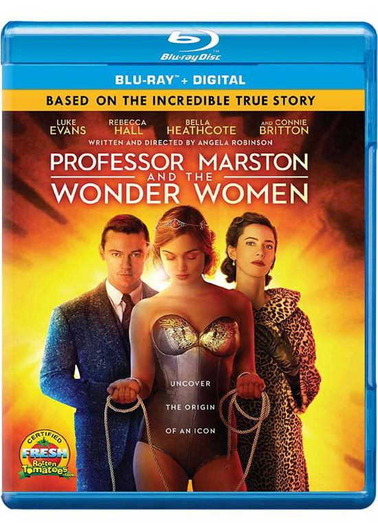 Cover for Professor Marston &amp; the Wonder Women (Blu-ray) (2018)