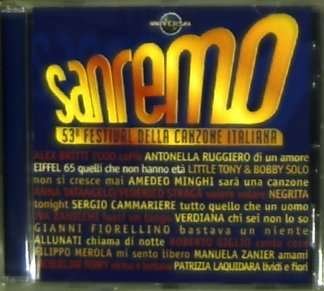 Cover for Aa. Vv. · Sanremo 53° Festival Della Canzone Italiana (CD) (2003)