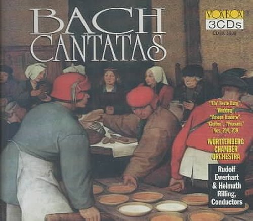 Cover for Bach / Wurttemberg Chamber Orchestra · Cantatas (CD) (1996)