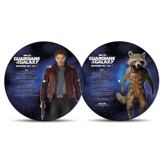 Cover for Guardians of the Galaxy Vol 1 / O.s.t. · Guardians Of The Galaxy - Awesome Mix 1 - Original Soundtrack (LP) [Picture Disc edition] (2021)