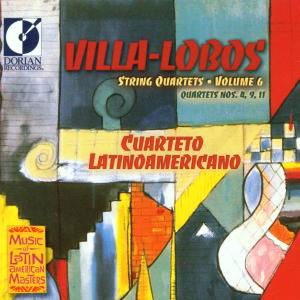 Cover for Villa-lobos / Cuarteto Latinoamericano · String Quartets 6 (CD) (2001)